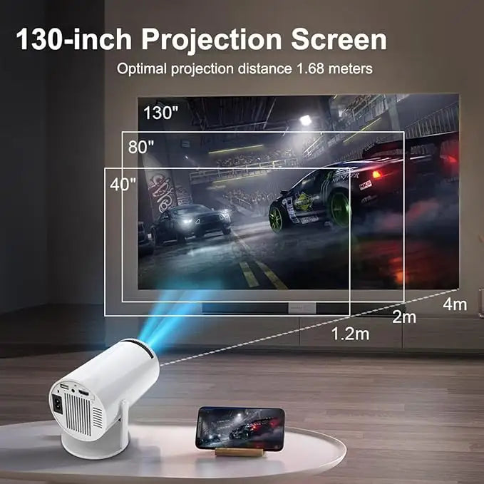 VERYY - The 4k Portable Projector